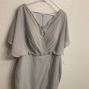 Silver/ gray dress